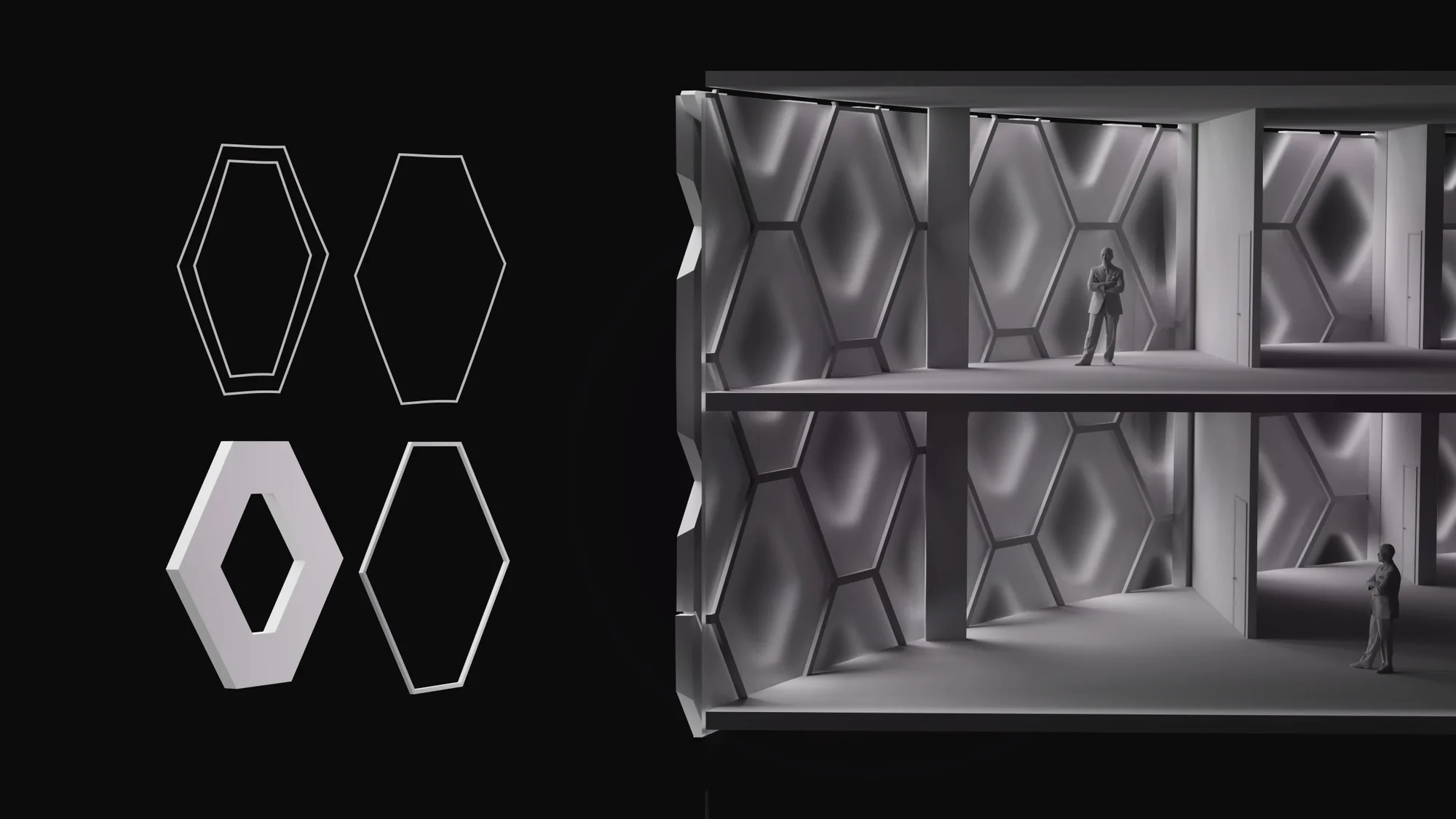 Section: hexagonal scaling